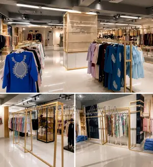 Clothing Rack Golden New