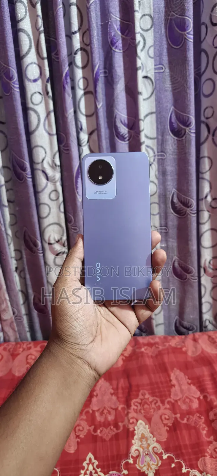 New Vivo Y02t 64 GB Purple