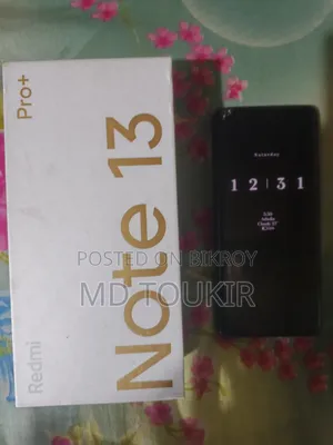 শাওমি রেডমি নোট ১৩ প্রো+ ২৫৬ জিবি ব্ল্যাক