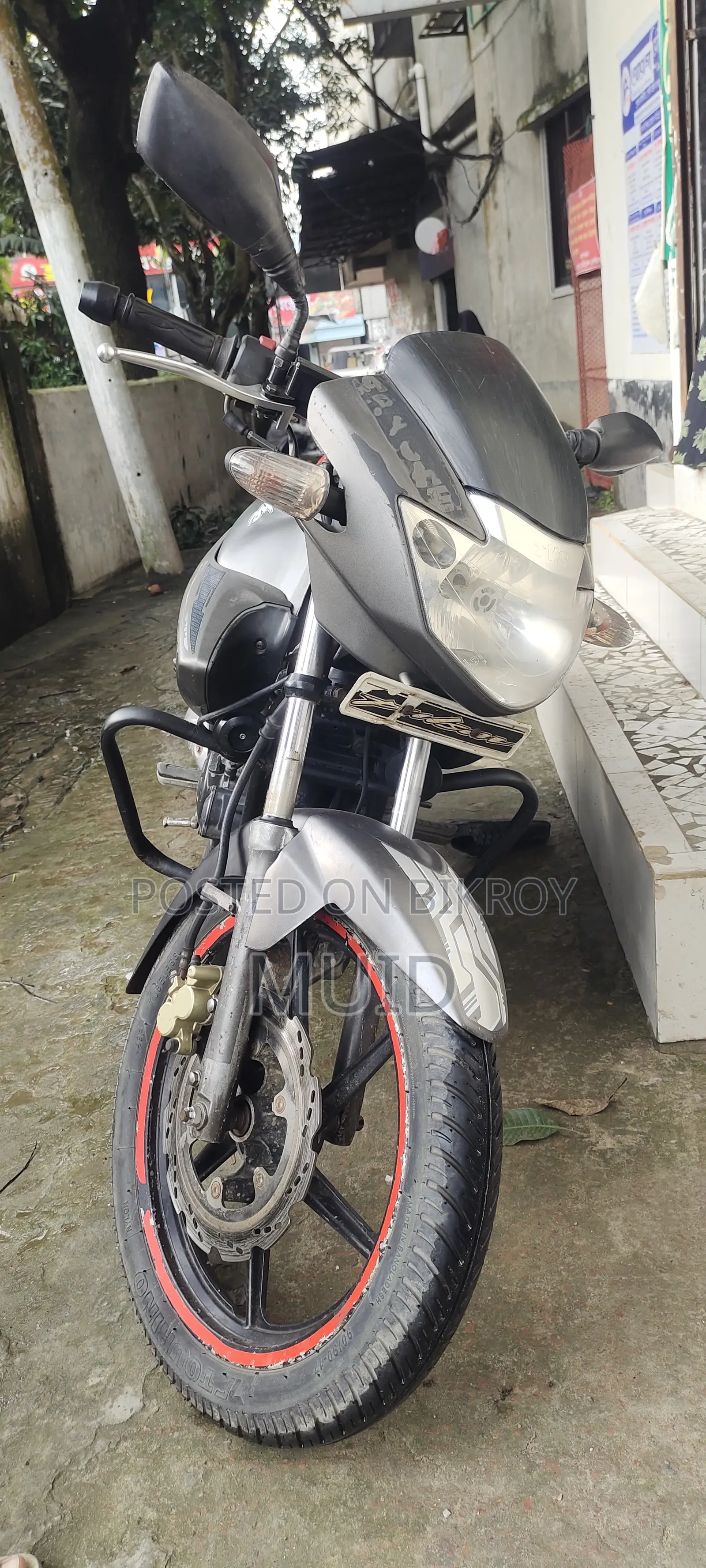 TVS Apache RTR 160 2V 2011 Gray
