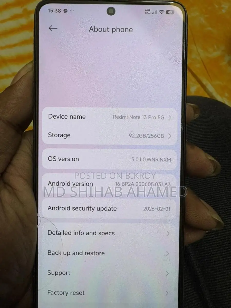Xiaomi Redmi Note 13 Pro 256 GB Black