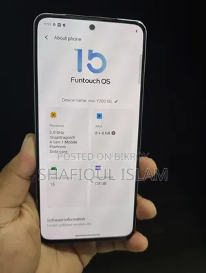 Vivo Y200 128 GB Blue