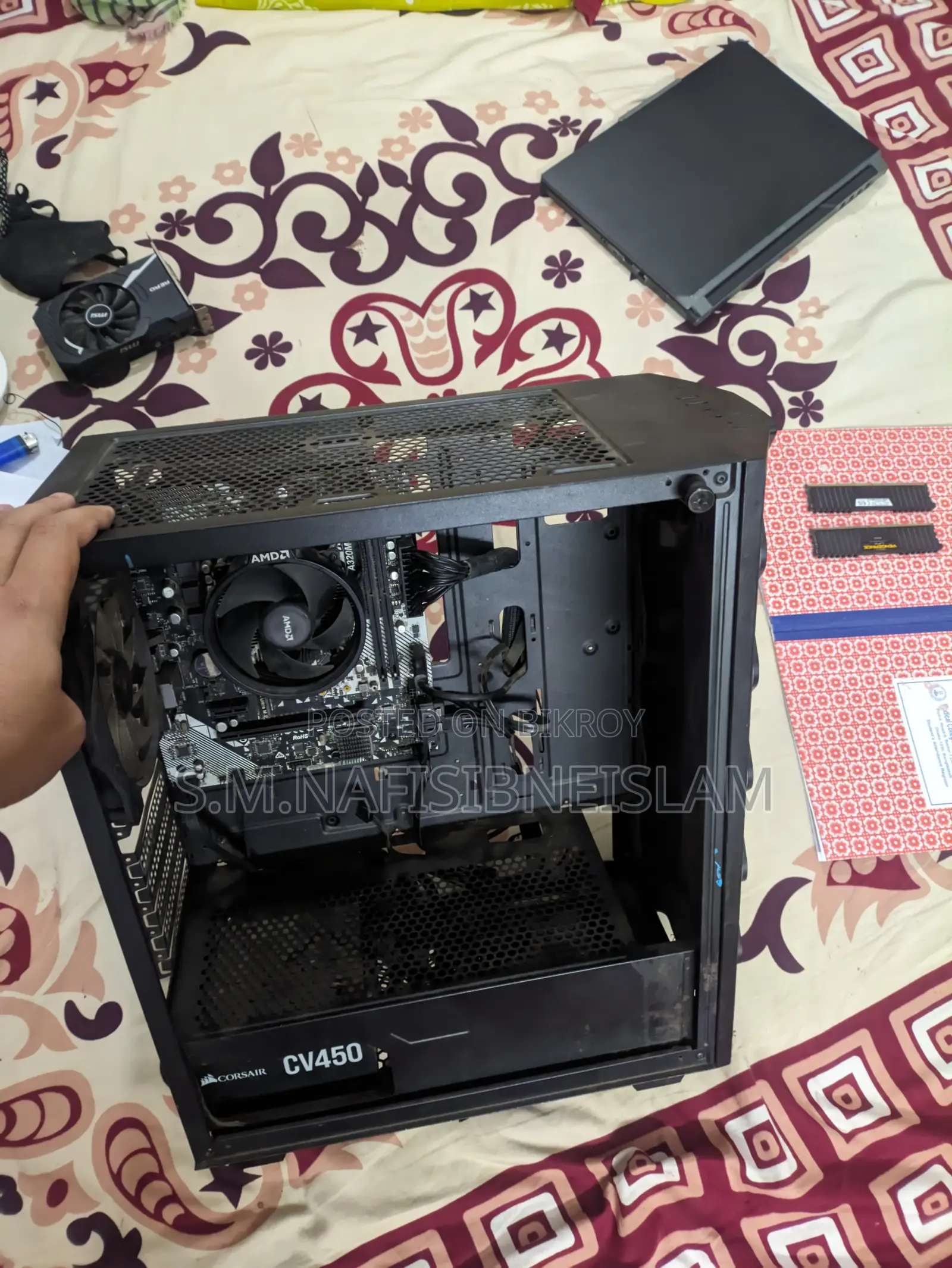 Desktop Computer 16GB AMD Ryzen 5 HDD+SSD 1.5T