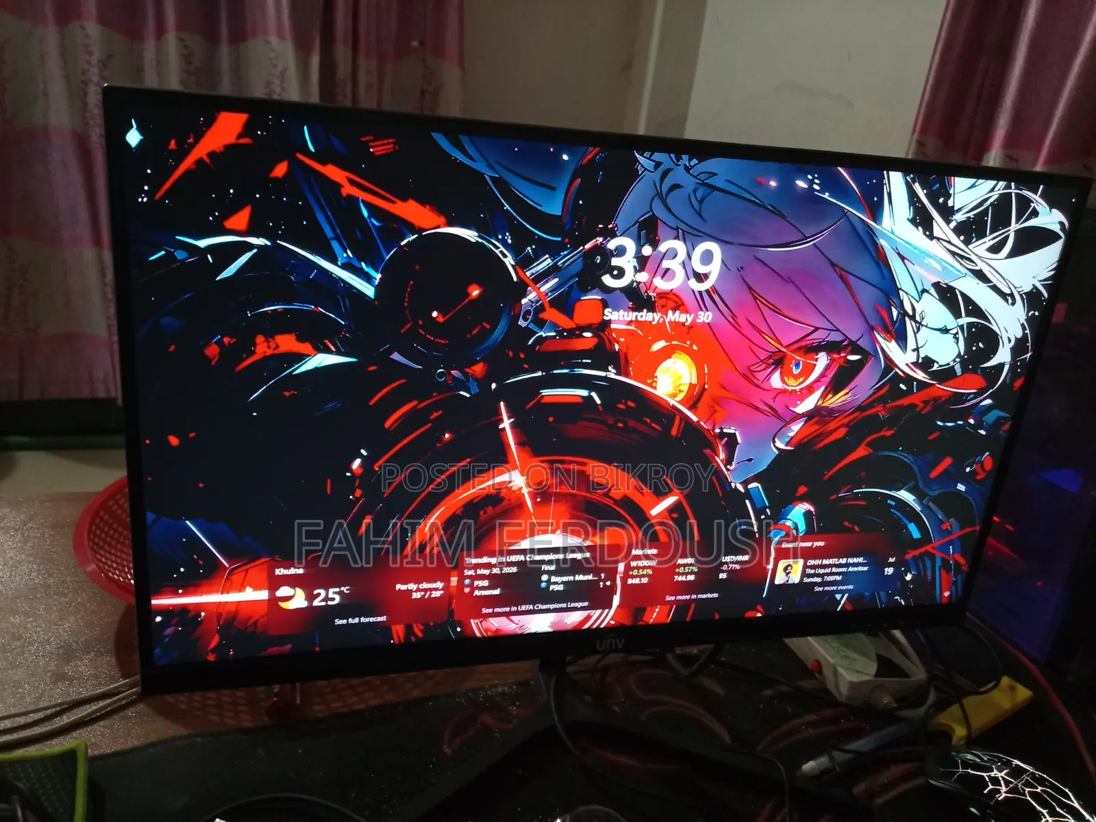 Unv 22' Monitor (Borderless)