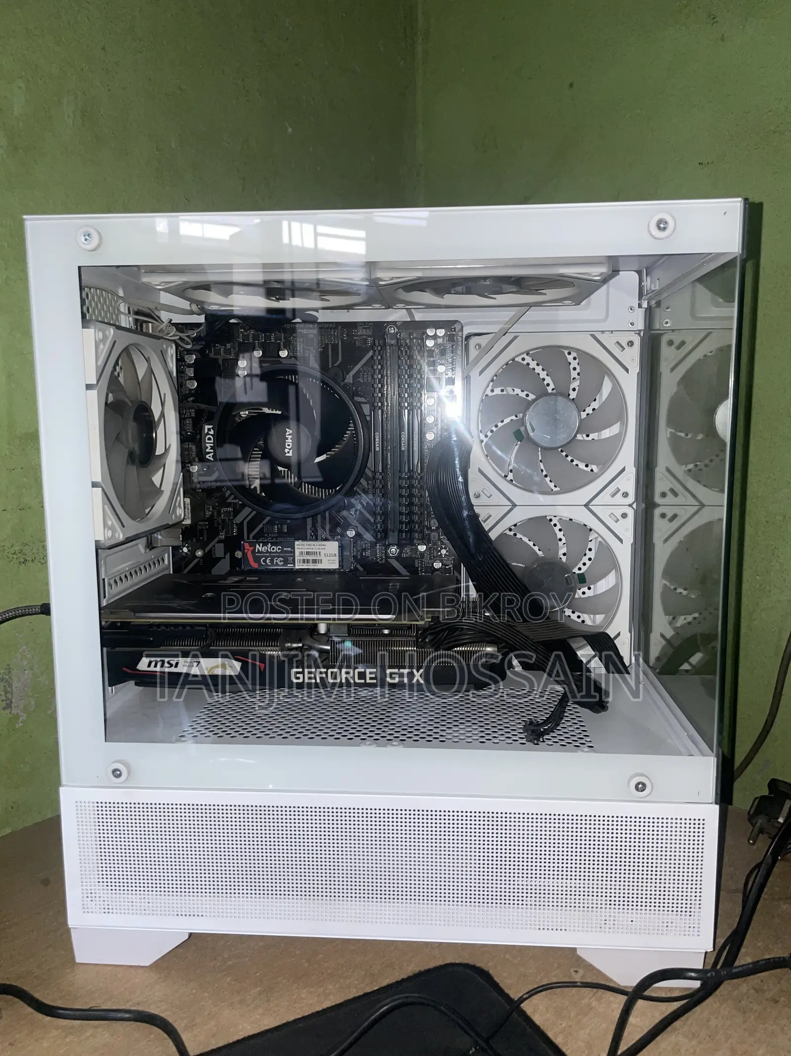 Desktop Computer 16GB AMD Ryzen 5 SSD 512GB