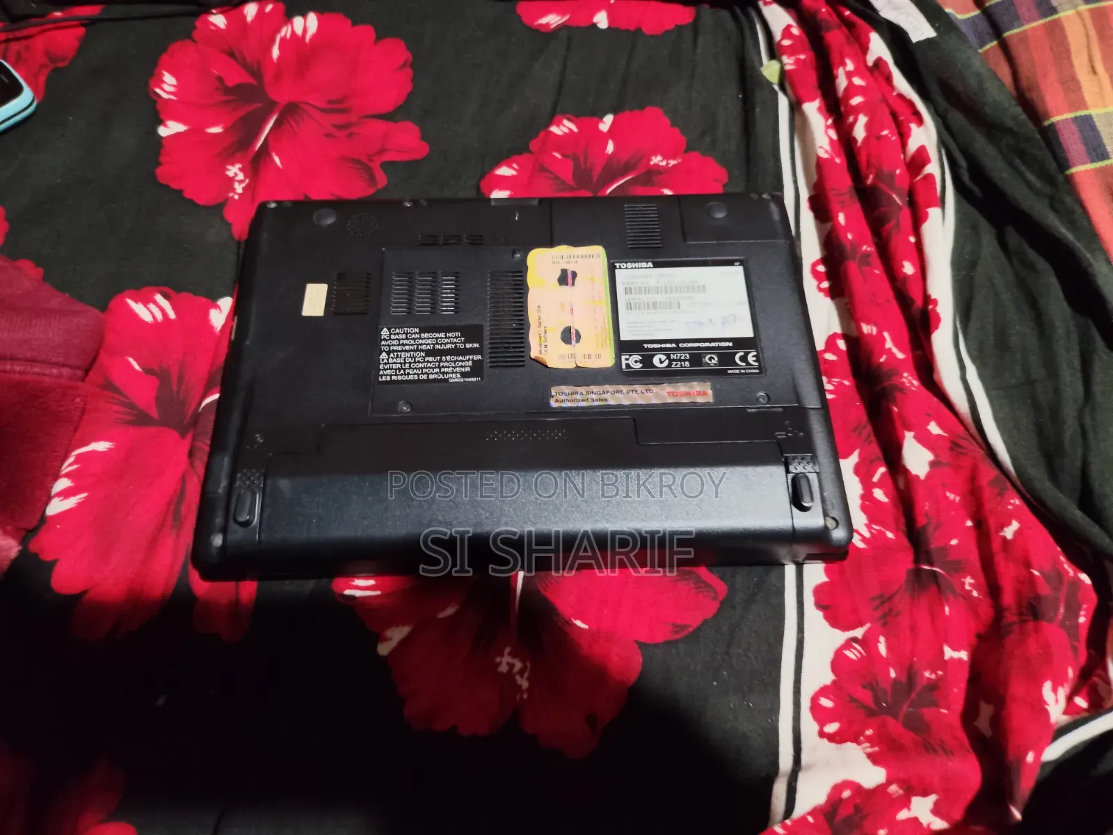 Laptop Toshiba NB505 Mini 3GB Intel Core I5 HDD 500GB