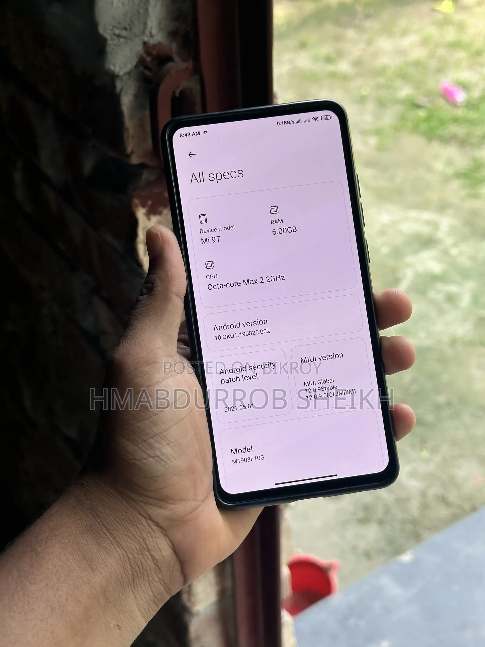 Xiaomi Mi 9T 128 GB Blue