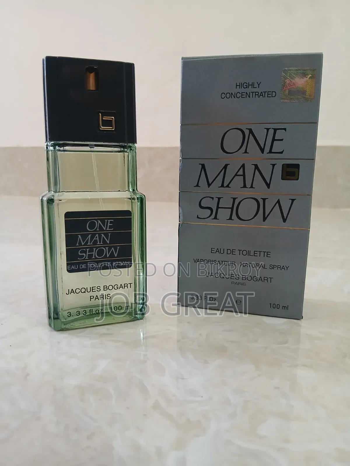 Singapore Imported Original Highly Concentrated One Man Show Perfume