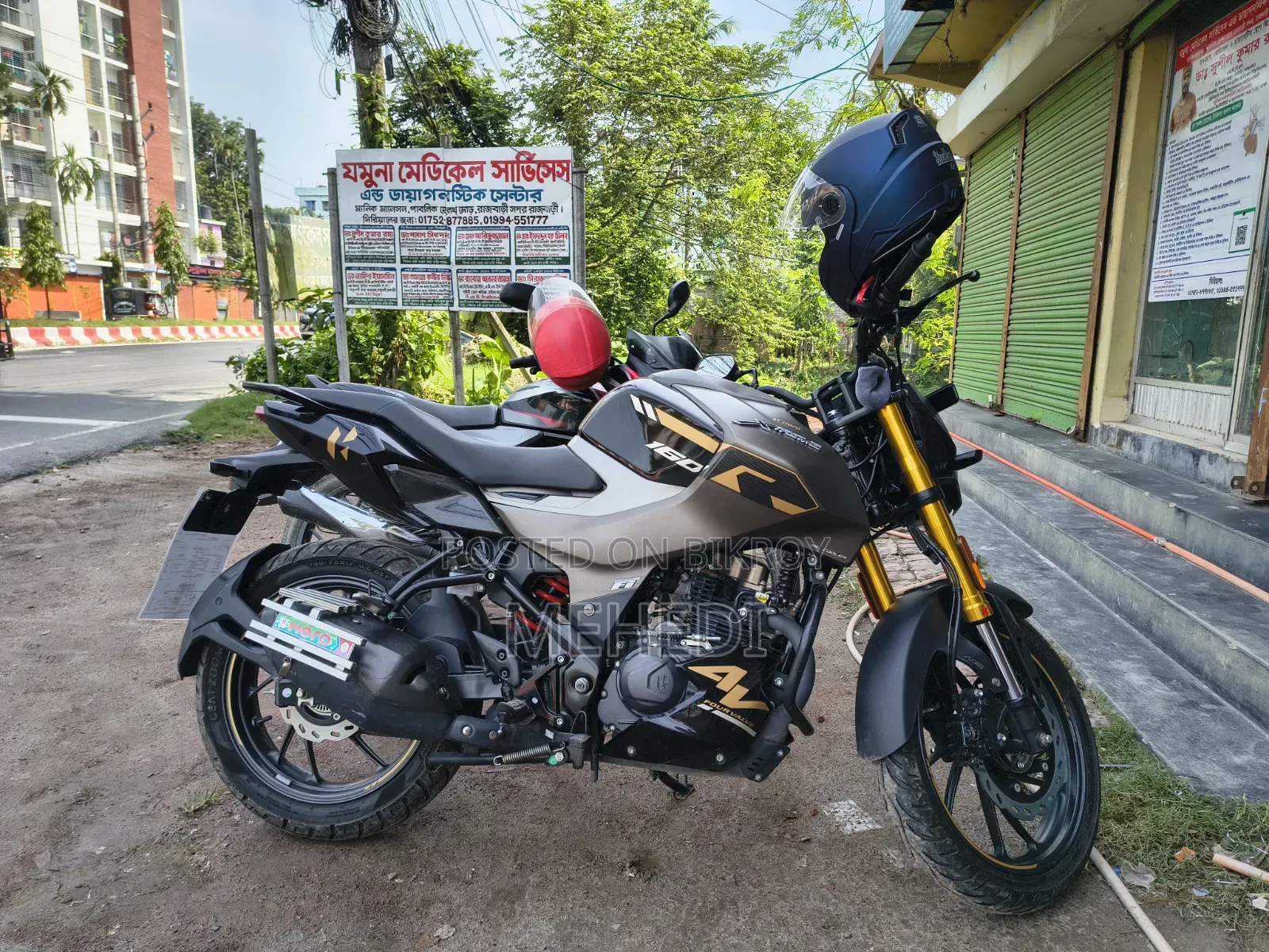 Hero Xtreme 160R 4V 2025 Brown