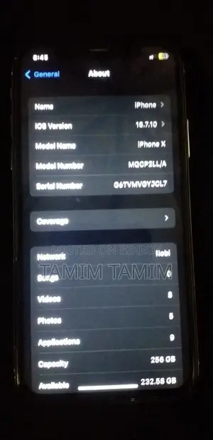 Apple iPhone XS 256 GB White