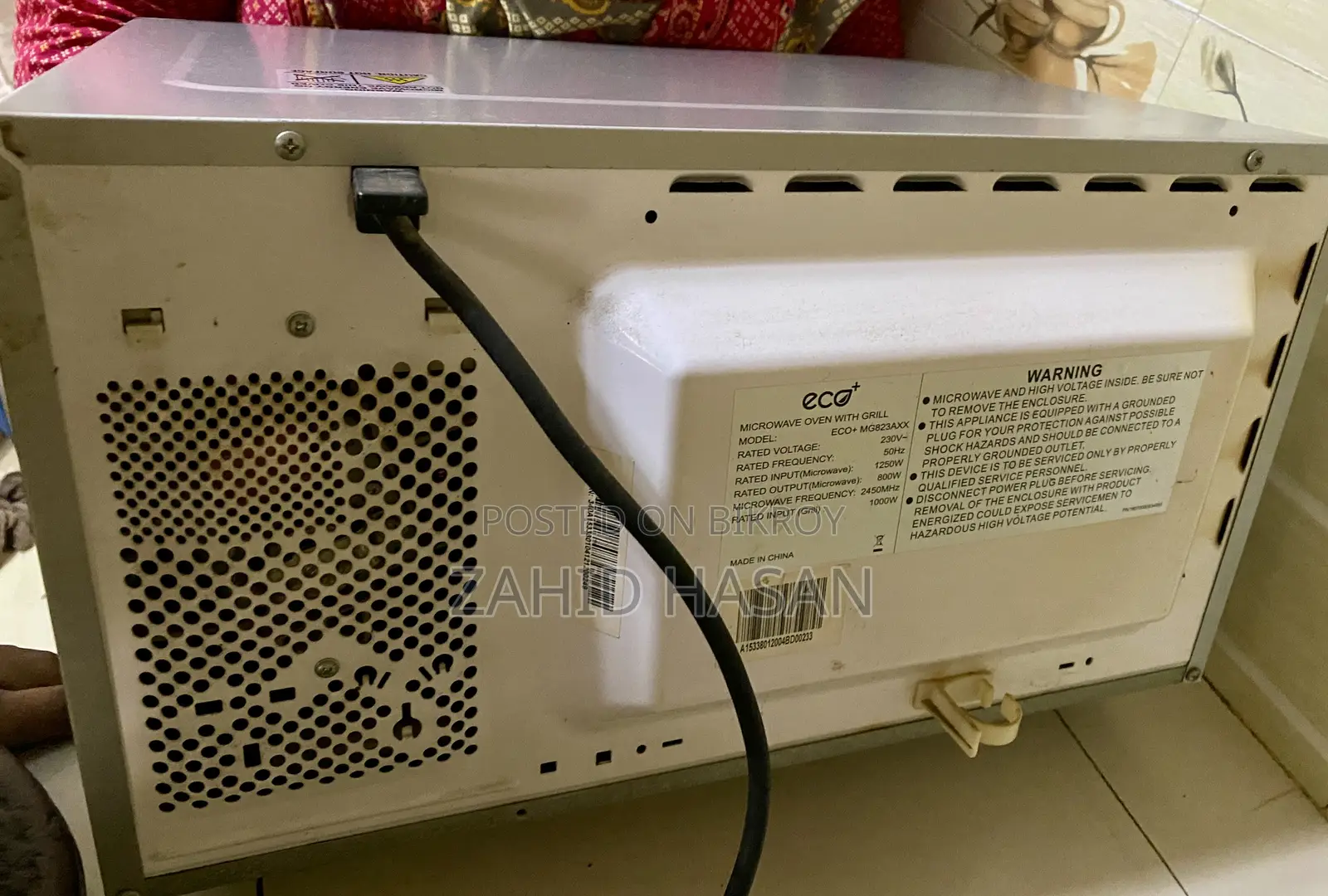 Eco+ 23 Liter Grill Microwave Oven
