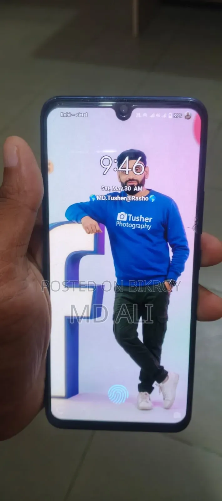 Vivo V21e 128 GB Green