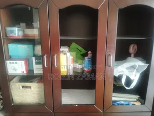 Regal Mahogany Wood Showcase for Sale