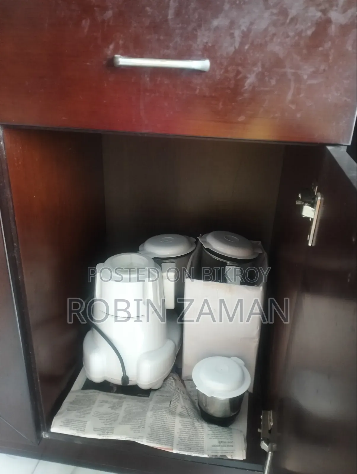 Regal Mahogany Wood Showcase for Sale