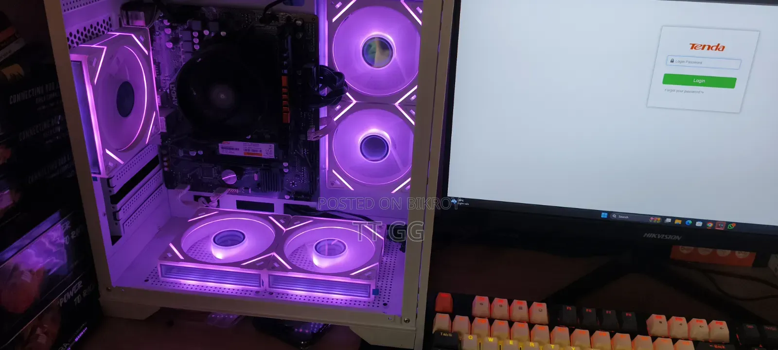 New Desktop Computer 16GB AMD SSD 256GB