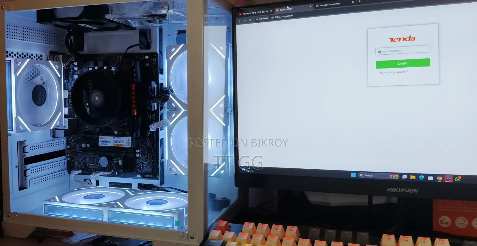New Desktop Computer 16GB AMD SSD 256GB