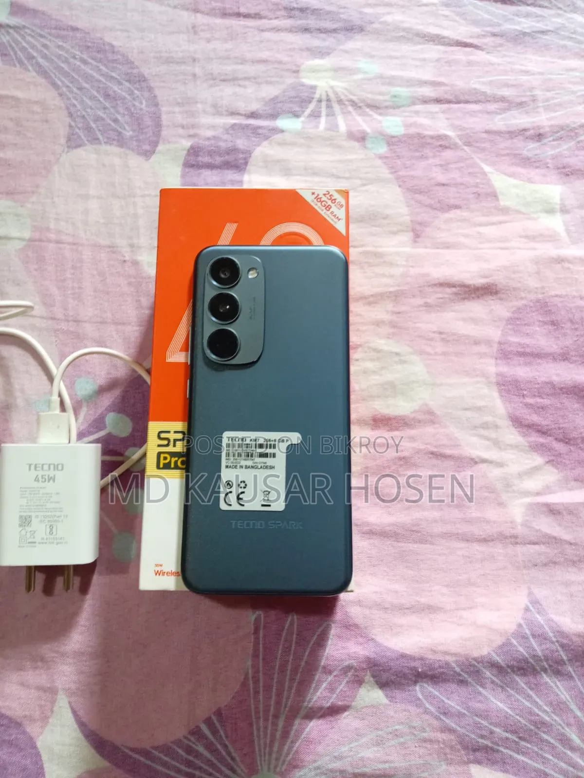 Tecno Spark 40 Pro+ 256 GB Black