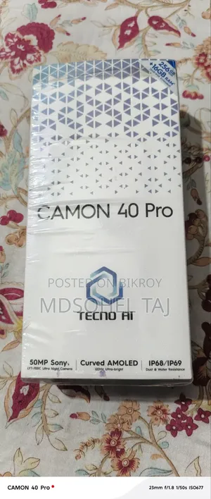 Tecno Camon 40 256 GB Blue