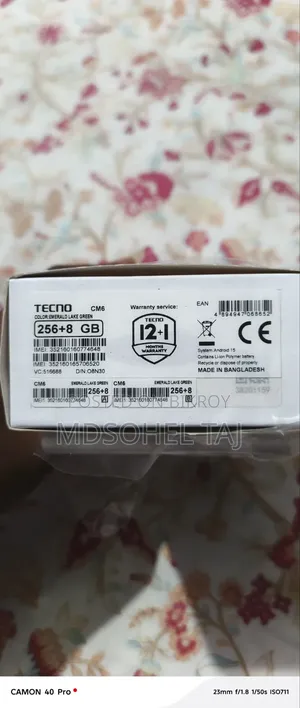 Tecno Camon 40 256 GB Blue