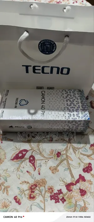 Tecno Camon 40 256 GB Blue