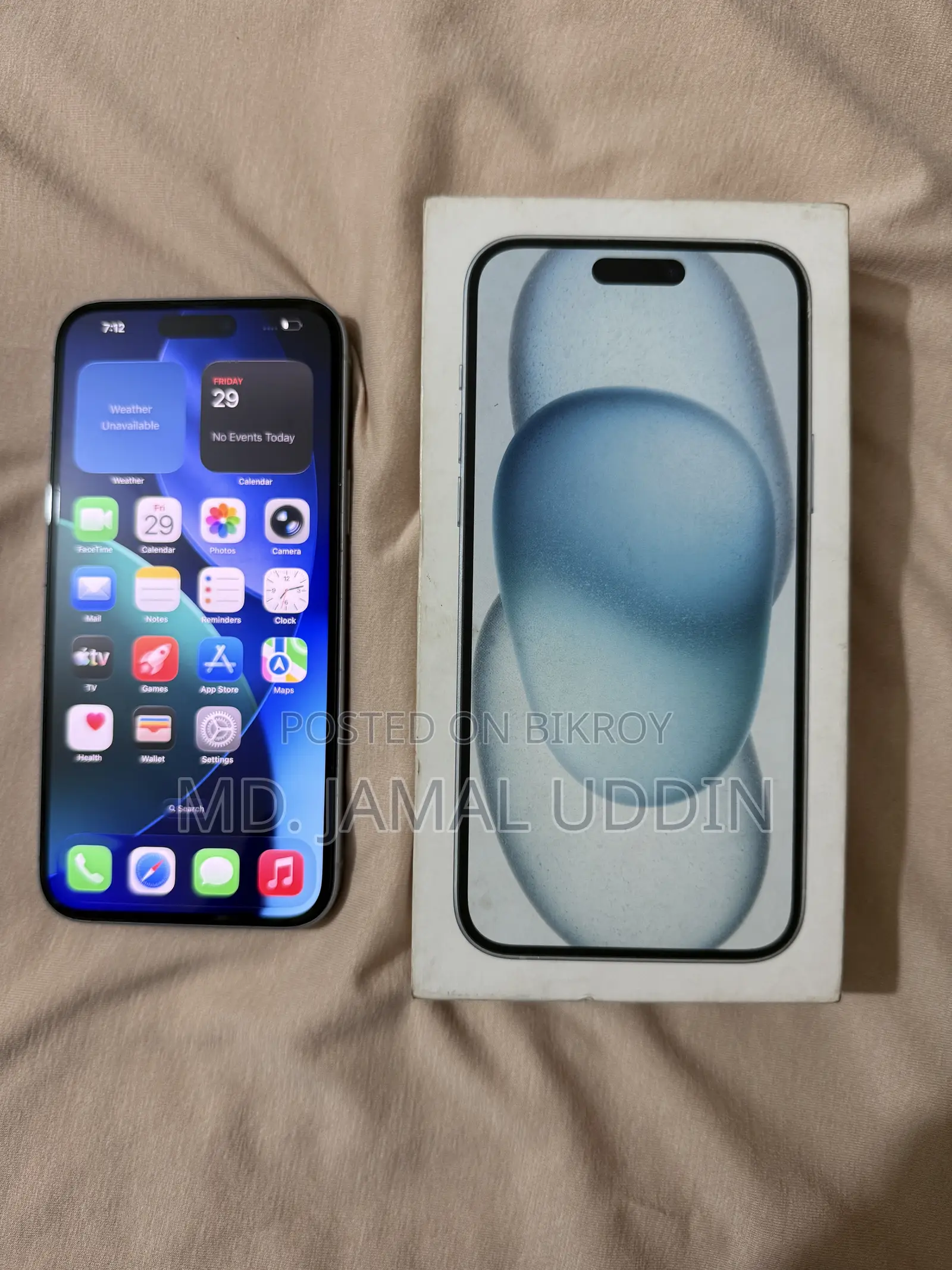 Apple iPhone 15 Plus 128 GB Blue