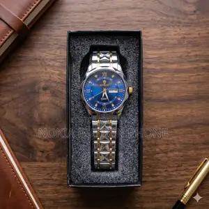 Binbond 2521 Luxury Brand Luminous Quartz Watch for Men (Blue)