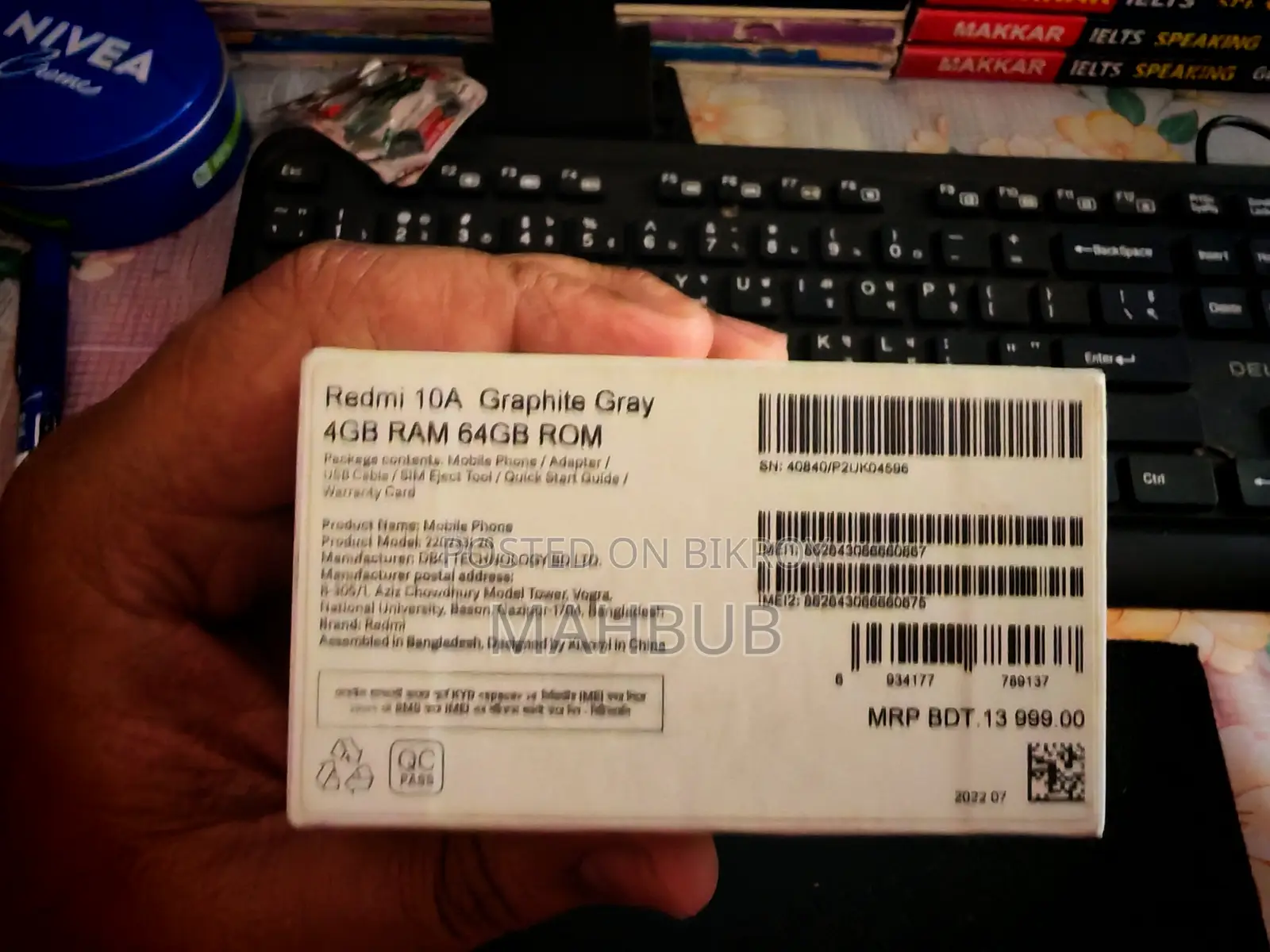 Xiaomi Redmi 10A 64 GB Black