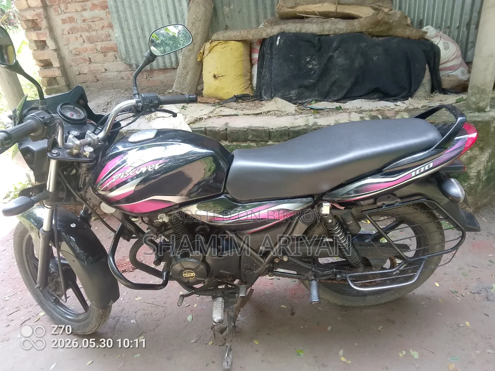 Bajaj Discover 100 2015 Black