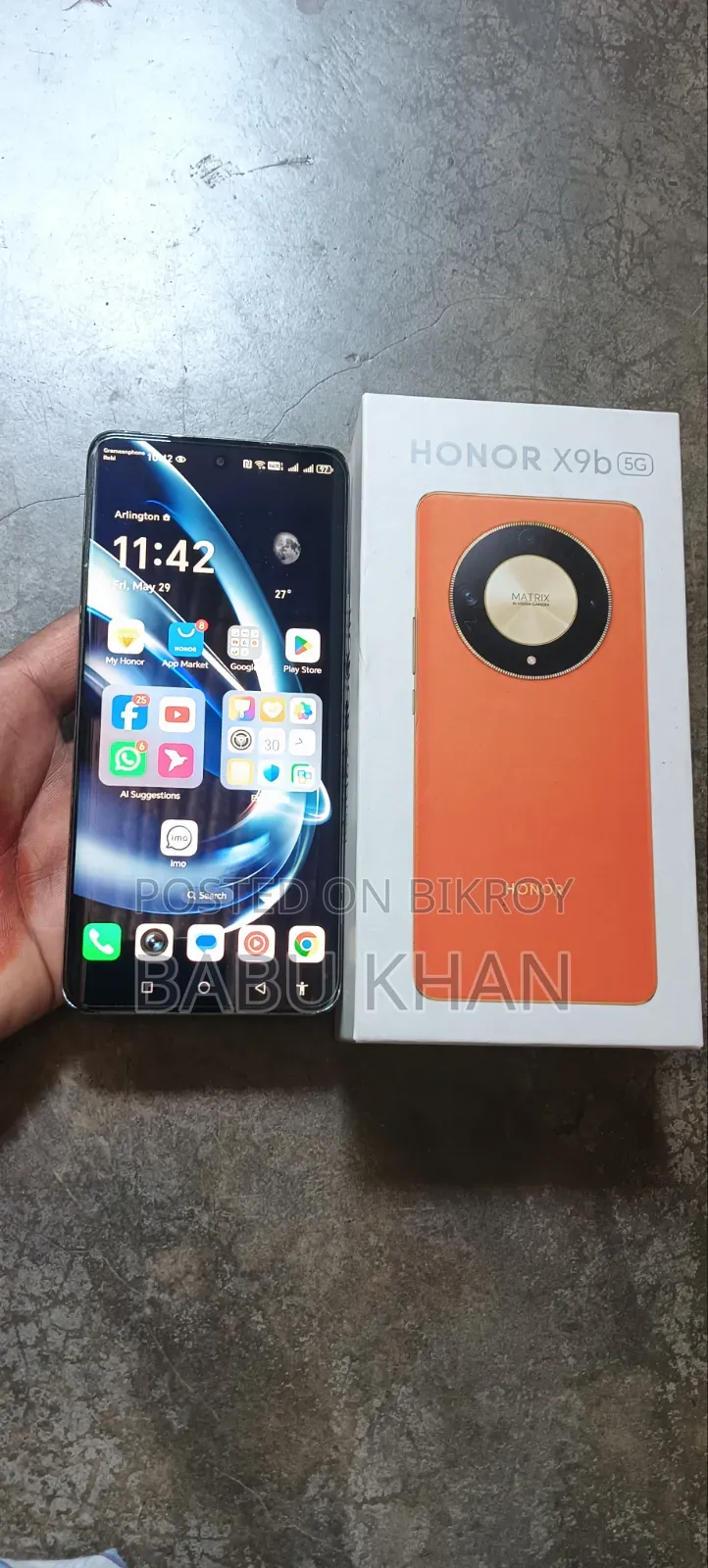 Honor X9b 256 GB Orange