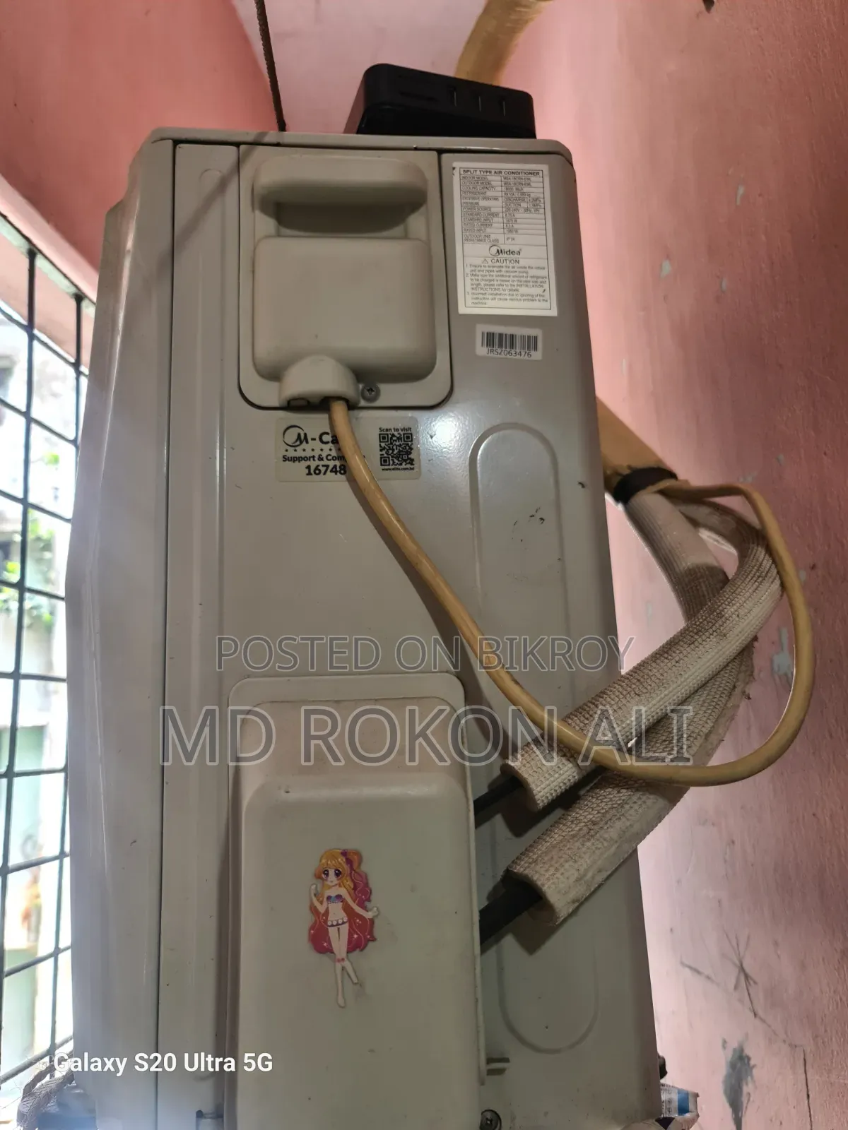 Midea AC 1.5 Ton