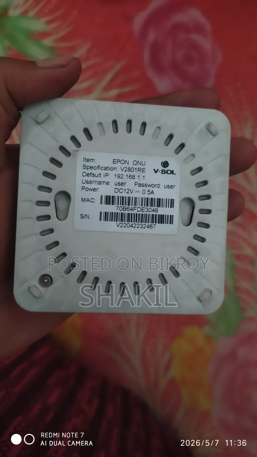 Deco Router (Tp Link) (with ONU) (High range for 100 connections)