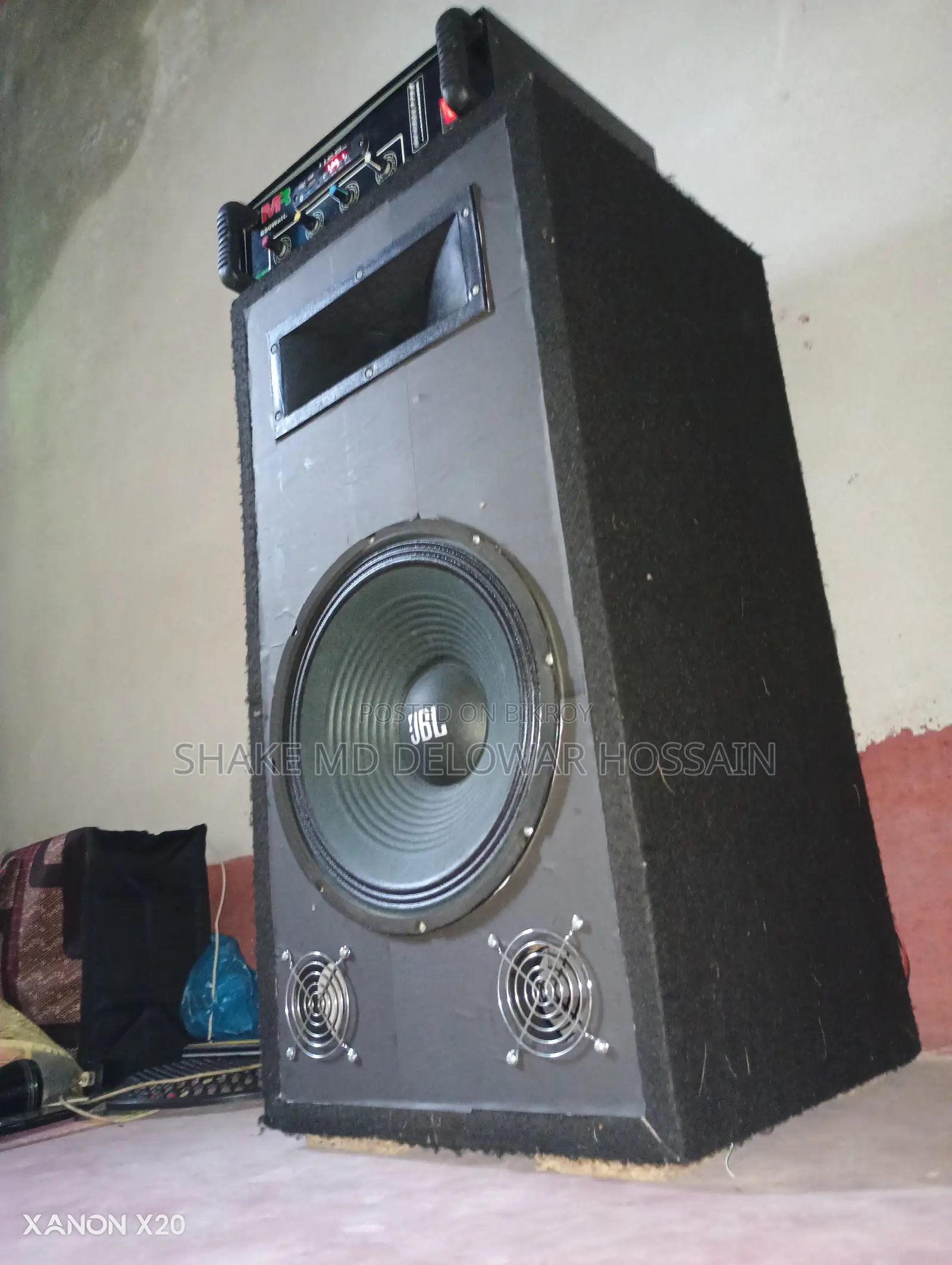 12 Inch JBL Speaker Sound Box With Amplifier