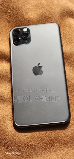 অ্যাপল আইফোন ১১ প্রো ম্যাক্স ২৫৬ জিবি ব্ল্যাক