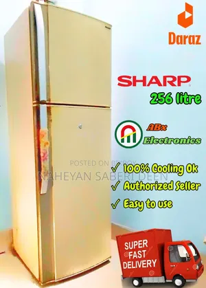 Sharp 256l Double Door Refrigerator