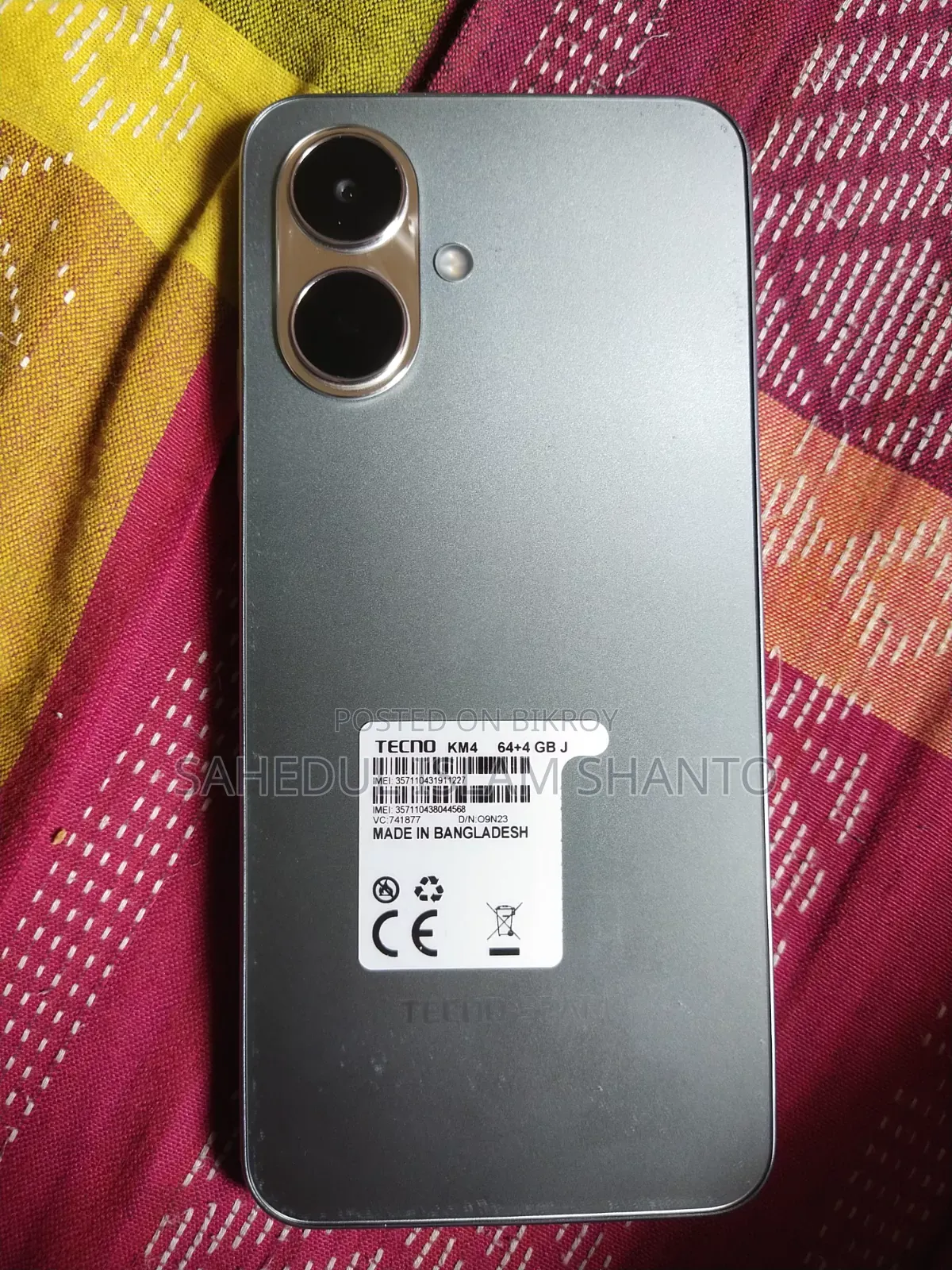 Tecno Spark Go 64 GB Silver