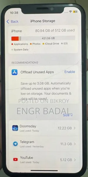 Apple iPhone XS 512 GB Gold