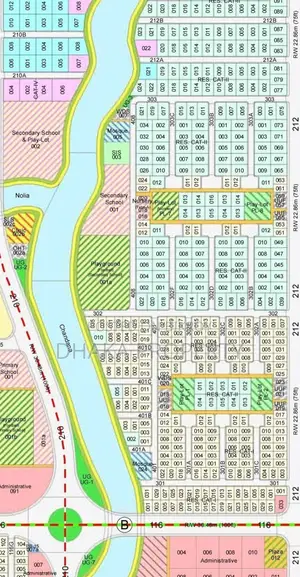 5 Katha Lake View West Facing Plot at Sector-23
