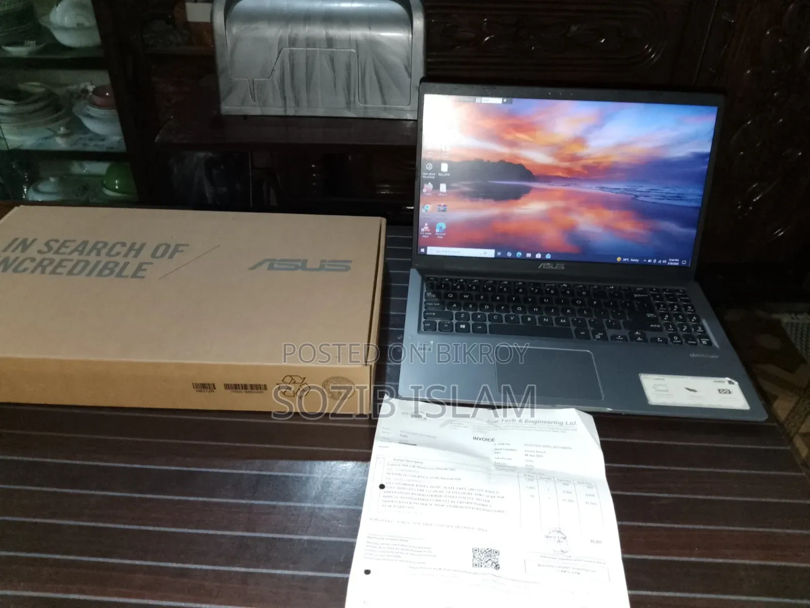 Laptop Asus 4GB Intel Core I3 eMMC 1T