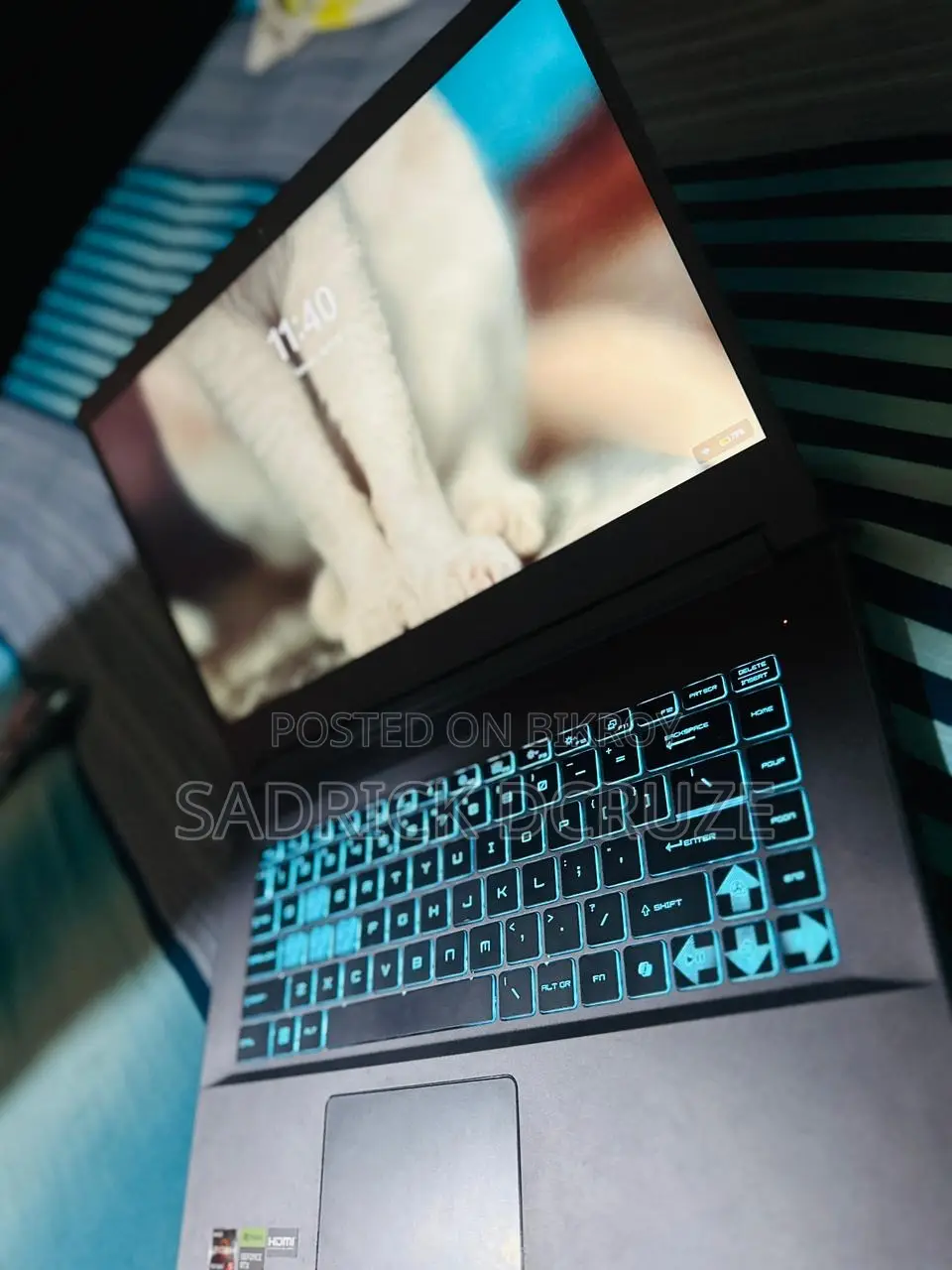 New Laptop MSI GF75 Thin 16GB AMD Ryzen 5 SSD 512GB