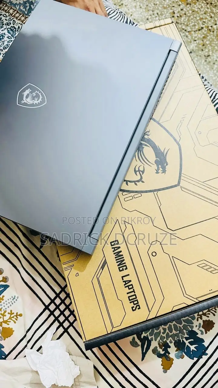 New Laptop MSI GF75 Thin 16GB AMD Ryzen 5 SSD 512GB