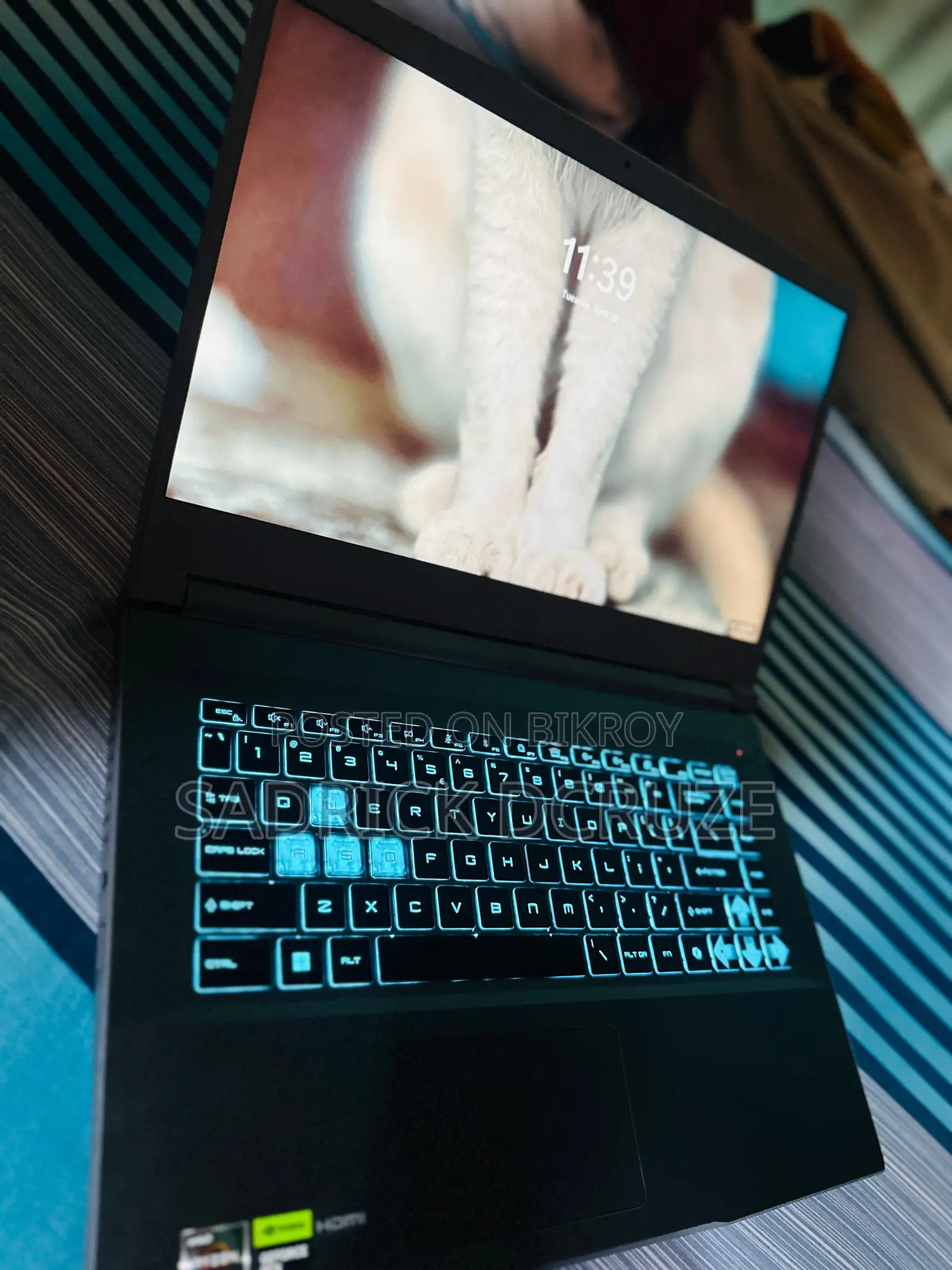 New Laptop MSI GF75 Thin 16GB AMD Ryzen 5 SSD 512GB