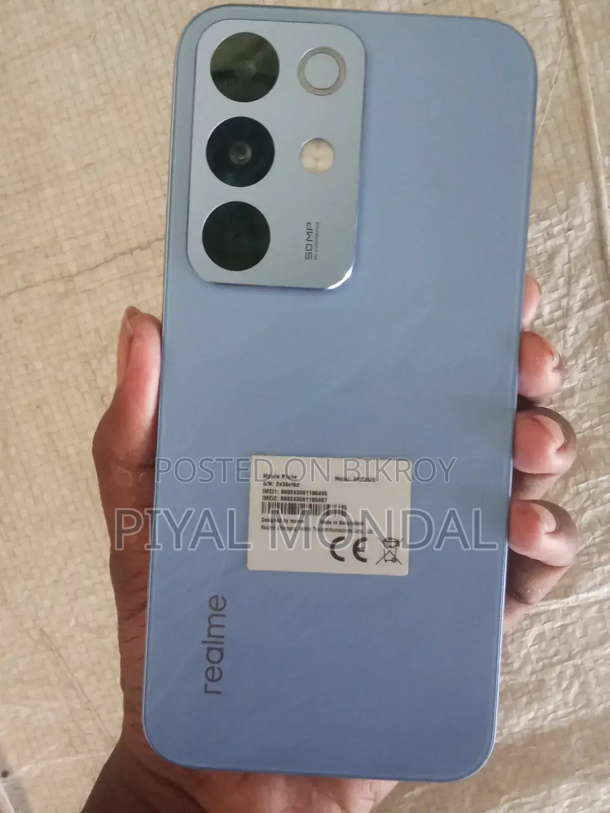 New Realme C85 4G 128 GB Blue