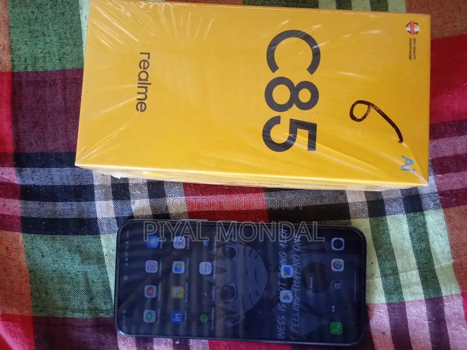 New Realme C85 4G 128 GB Blue