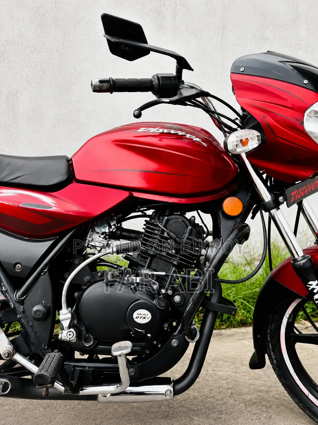 Bajaj Discover 135 2013 Red
