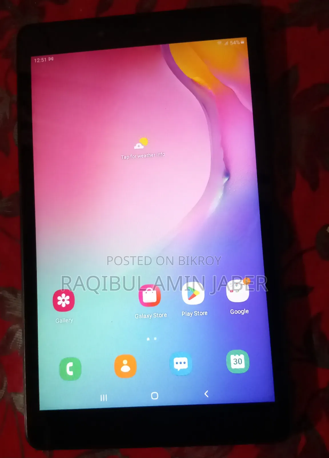 Samsung Galaxy Tab a 8.0 (2019) 32 GB Black
