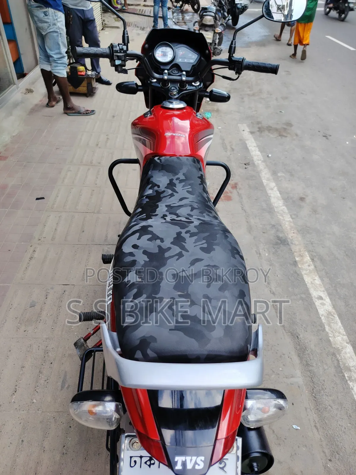 TVS Metro 2022 Red