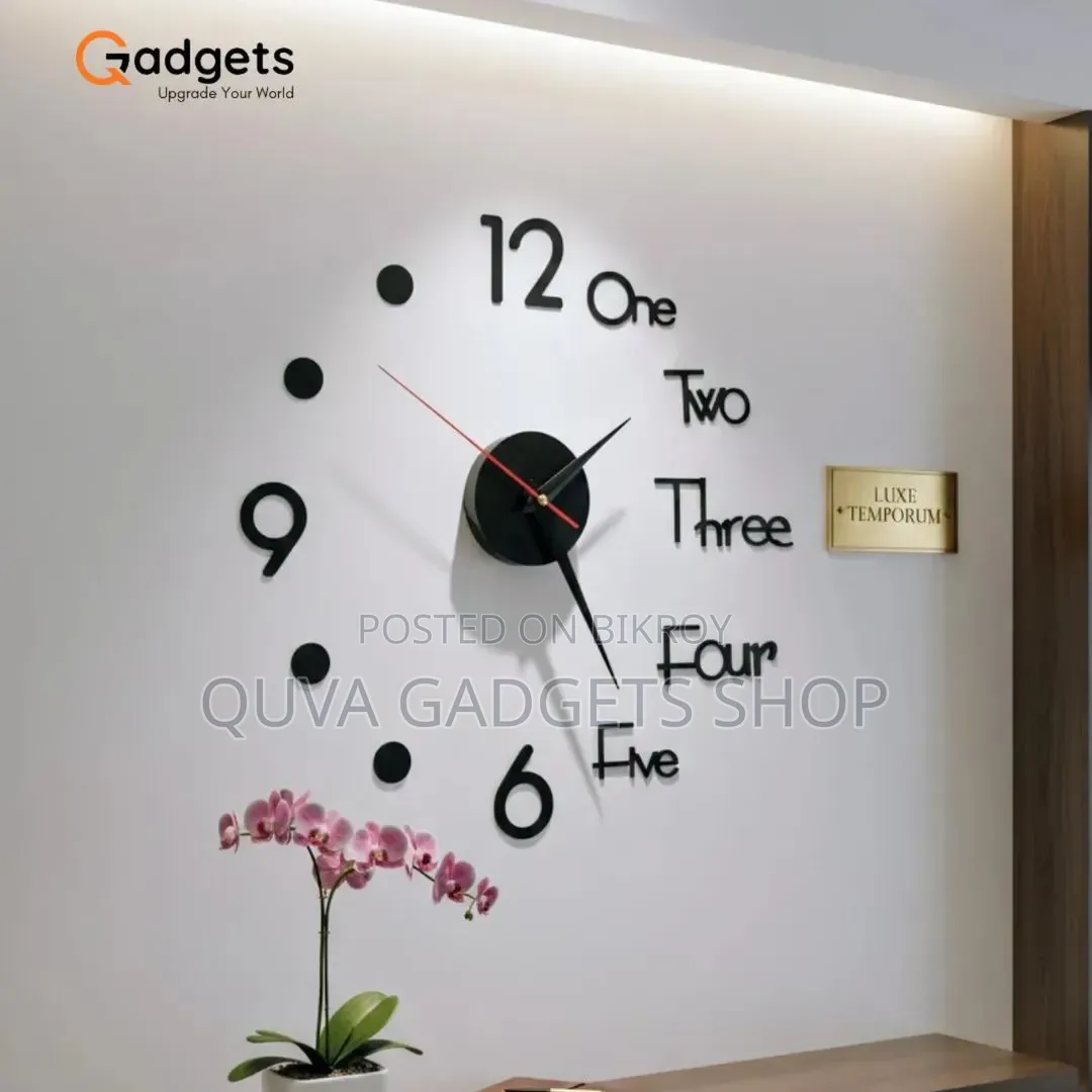 3d Wall Clock