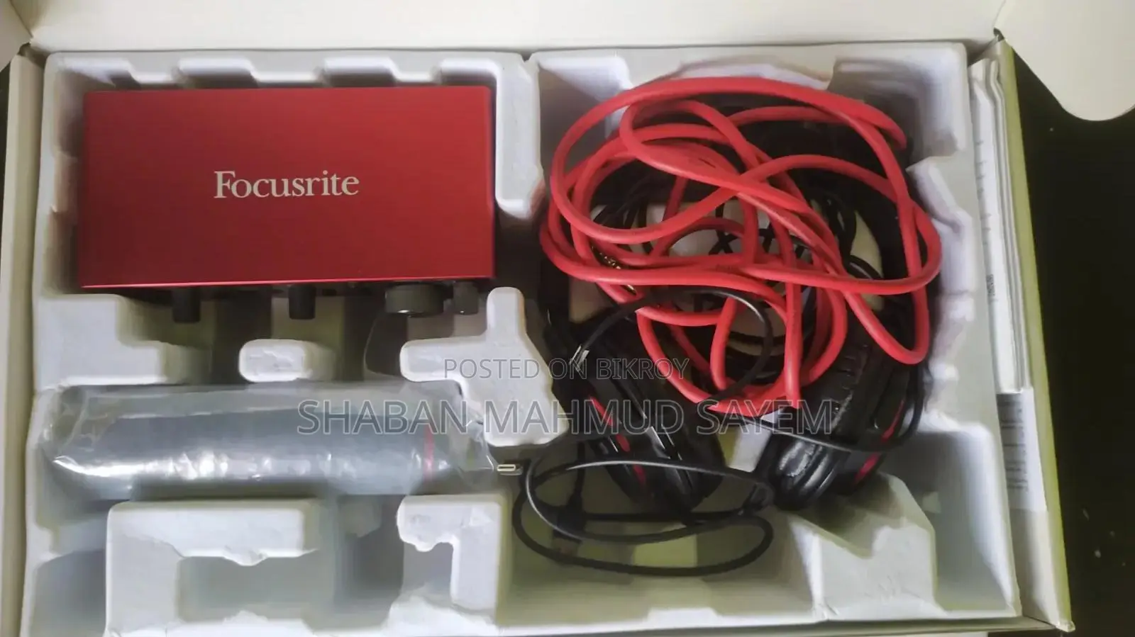 Focusrite Scarlett 2i2 3rd Gen Bundle