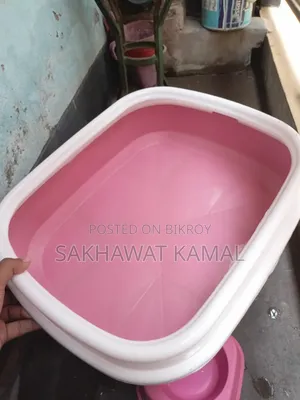 Cat Litter Box Food Pot