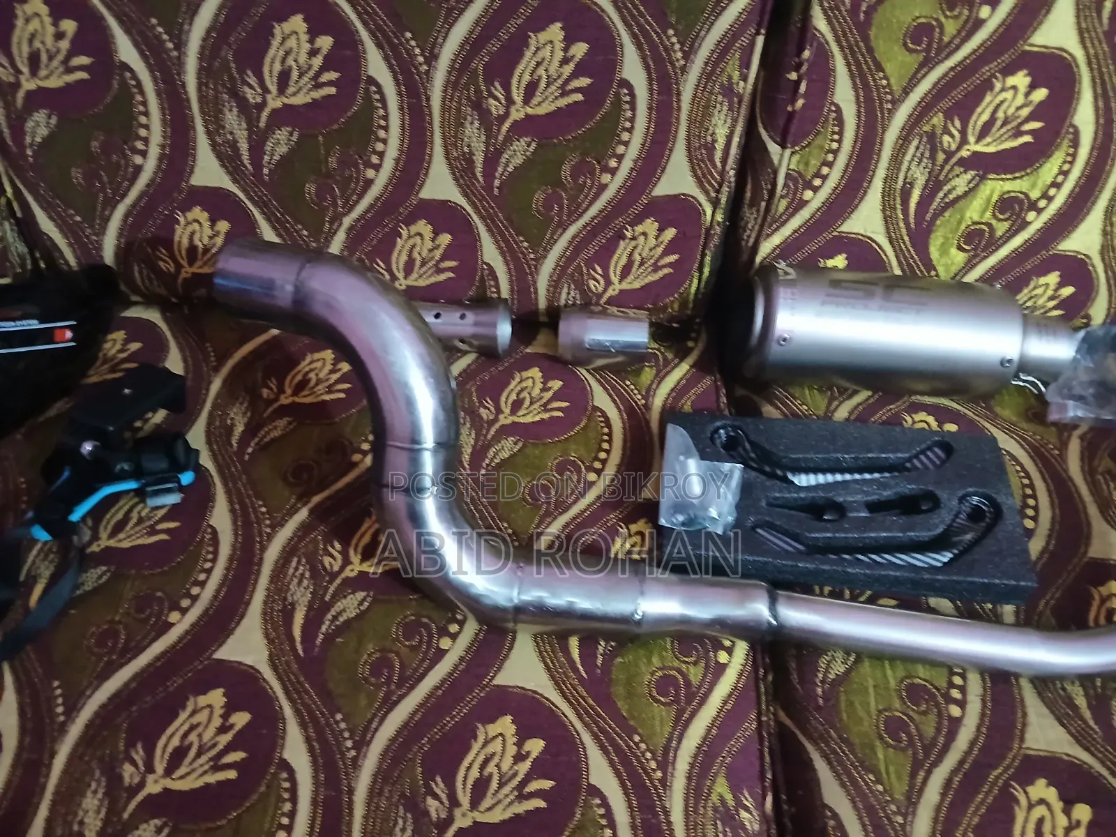 Bike Exhaust SC Project With FZS V2 Bend Pipe